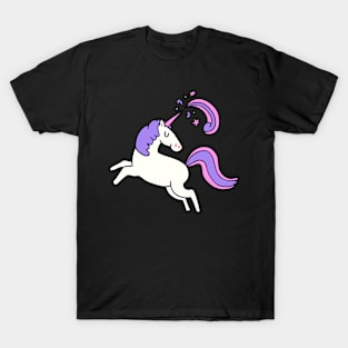 Happy Unicorn Colorful T-Shirt